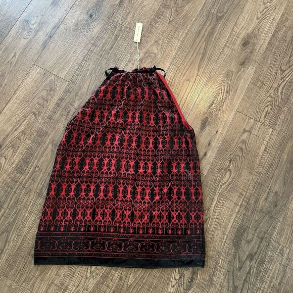 Max Studio Top XS Velvet Burn Out $5 - Picture 2 of 5